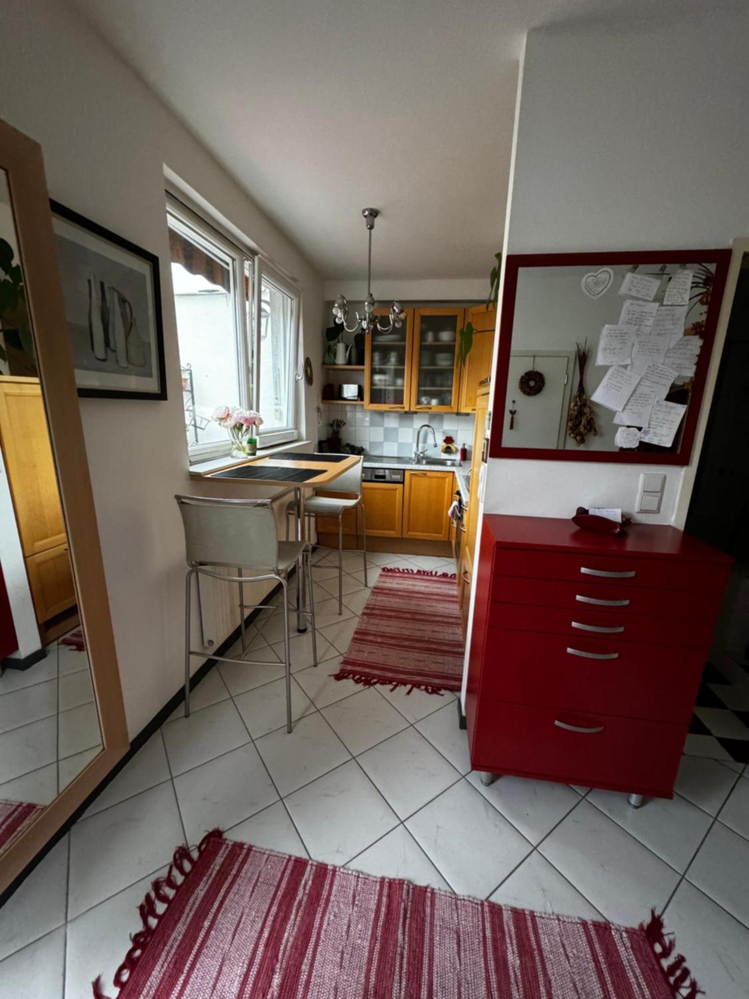 Gemuetliche Dachterrassen Whg Apartment Wina Bagian luar foto
